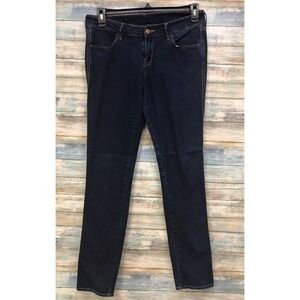 H&M Women Dark Wash Skinny Jeans Pants Size 30 Retro Stretch Low Rise Y2K‎